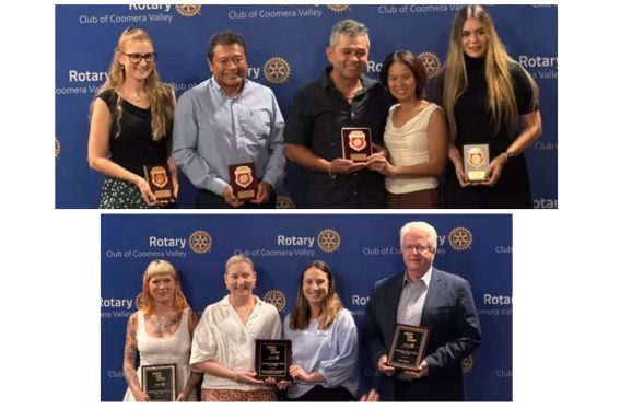 Rotary Club of Coomera Valley Pride of Workmanship & Community Service Awards Night